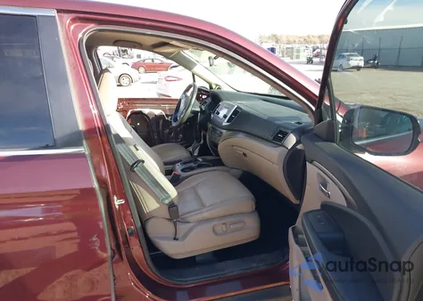 2017 Honda Ridgeline Rtl from USA, damaged, VIN 5FPYK2F51HB007829